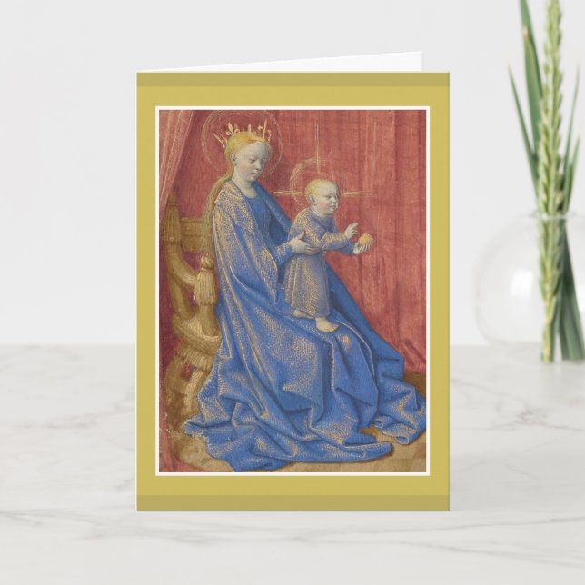 UNE CARTE DE VOEUX DE NOËL EN FAMILLE (Devant)