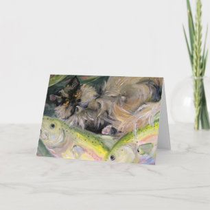 Une carte de voeux différente du Ciel