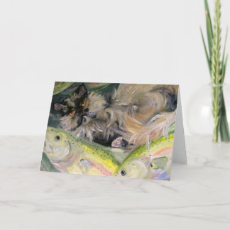 Une carte de voeux différente du Ciel