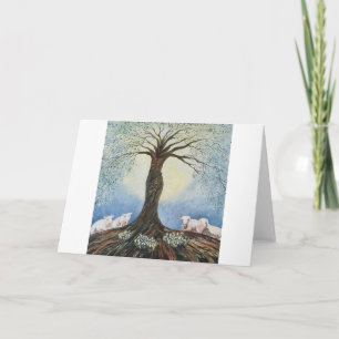 Une carte de voeux St Brigid d'idée '