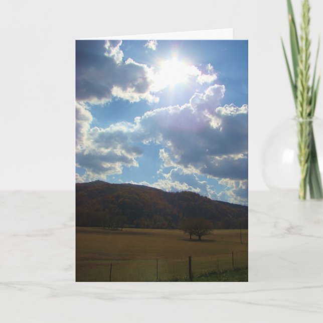 Une carte d'encouragement (Devant)