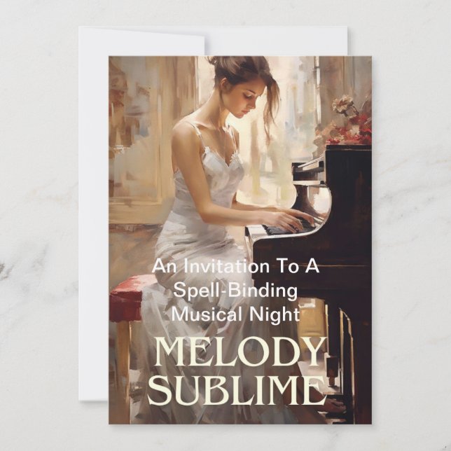 Une Carte D'Invitation Pour Les Esthétiques Inclin (Devant)