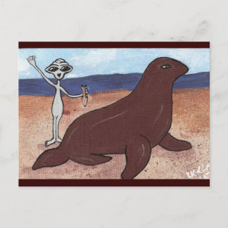 Une carte postale d'ami de joint