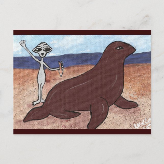 Une carte postale d'ami de joint (Devant)