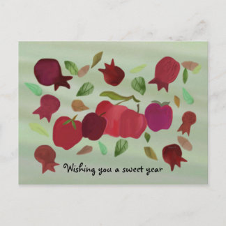 Une carte postale de l'année douce