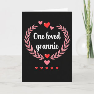 Une carte spéciale pour une grand-mère aimée