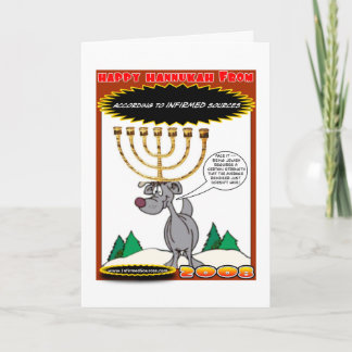 Une CARTE très UNIQUE de HANNUKAH ! !