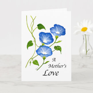 Une charmante carte de fête des mères florale