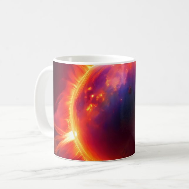 Une collection de tasses à galaxie (Devant gauche)