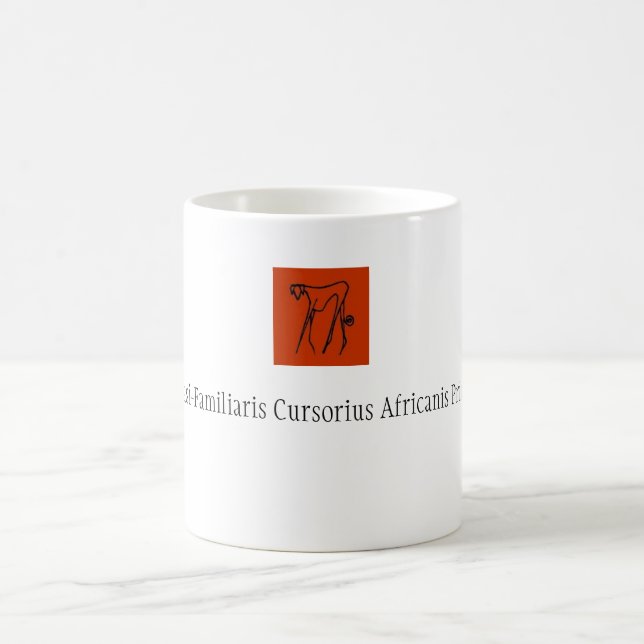 Une conception de tasse d'amusement de David Moore (Centre)