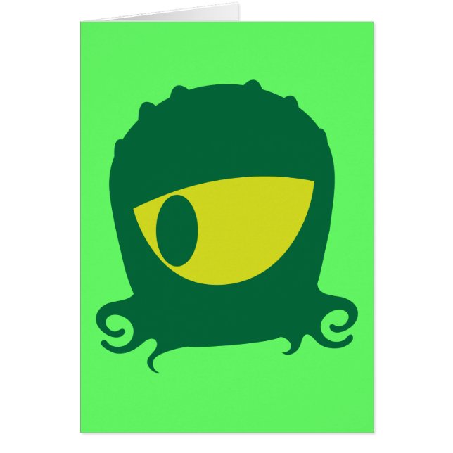 Une créature étrangère observée (Devant)