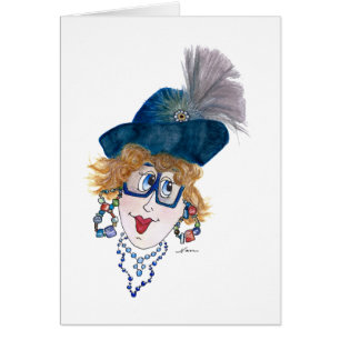 Une dame drôle teste l'eau