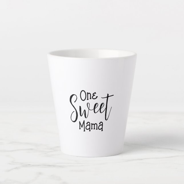 Une douce maman Latte Mug (Devant)