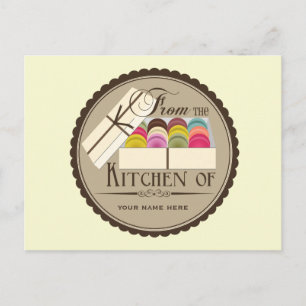 Une douzaine de Macarons Français Recette Carte Po