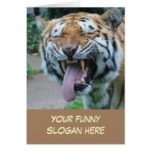 Une drôle de photo de tigre pour vous Customiser