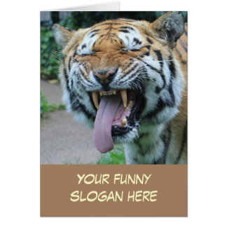 Une drôle de photo de tigre pour vous Customiser