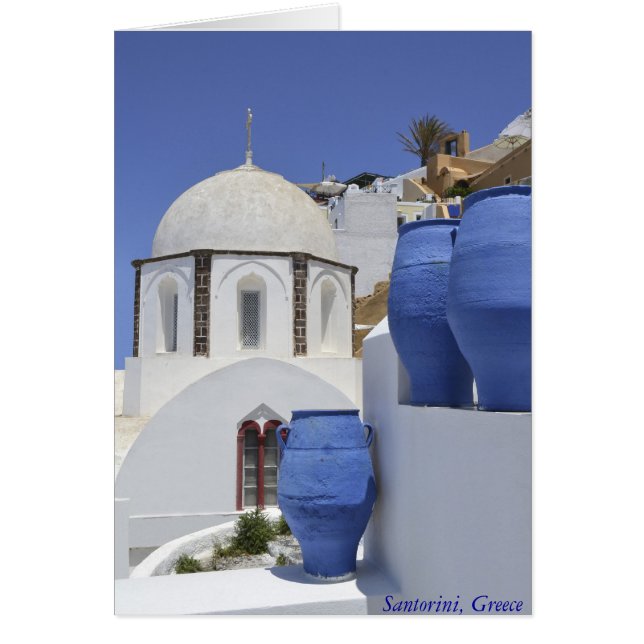 Une église à Santorin, Grèce (Devant)