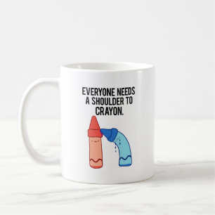 Une Épaule À Crayon Artist Pun Mug