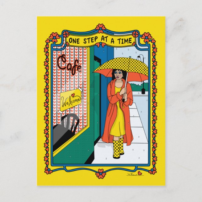 Une étape à une carte postale Time_B_ (Devant)