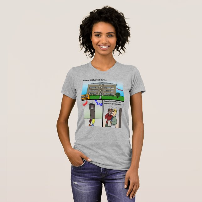 Une étude récente montre T-Shirt (Devant entier)