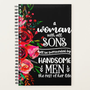 Une femme avec le cadeau de tous les fils, l'idée
