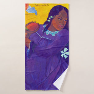 Une femme avec un manchot, Gauguin
