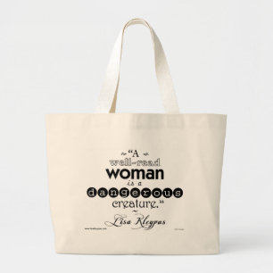 Une femme cultivée. Sac