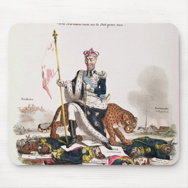 Une fois, die sacre ne le Fut rien, gießen moi Mousepad (Vorne)