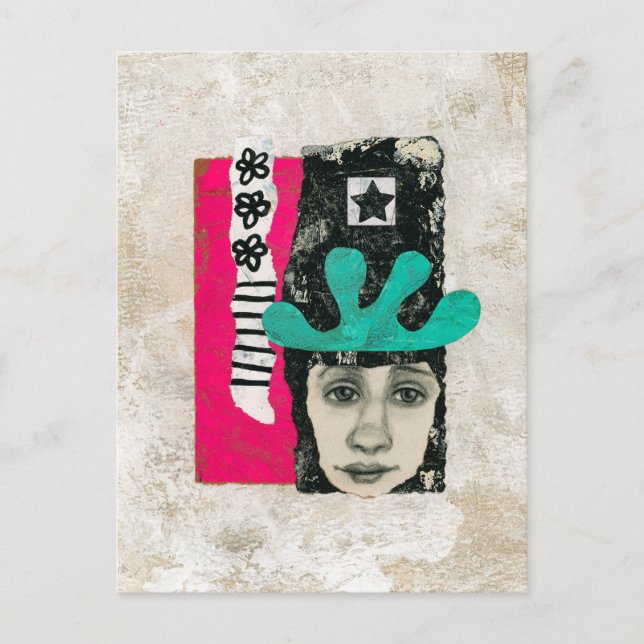 Une fois et toujours une carte postale de lunatiqu (Devant)