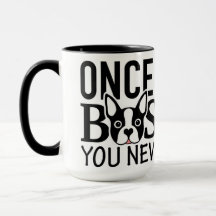 "UNE FOIS QUE VOUS ALLEZ tasse de BOSTON"