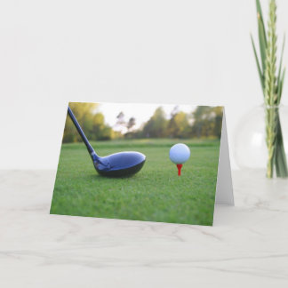 Une grande carte de golf pour profiter