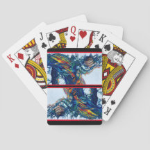 "Une grande main" par Rosanne Coty jeu de cartes