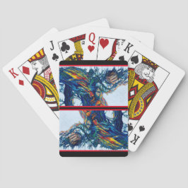 "Une grande main" par Rosanne Coty jeu de cartes