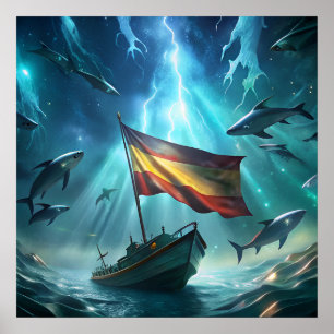 Une image créative pour votre poster espagnol