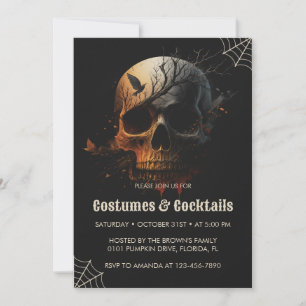 Une invitation à Halloween éffrayante