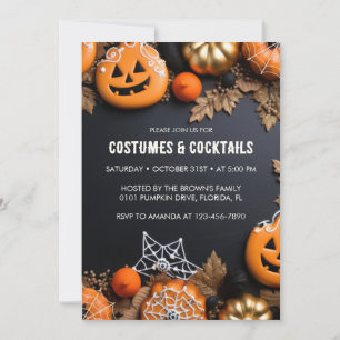 Une invitation à Halloween éffrayante