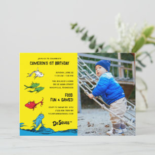 Une invitation d'anniversaire photo pour enfants -