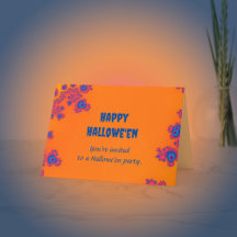 Une invitation de Kinder, Gentler Hallowe'en