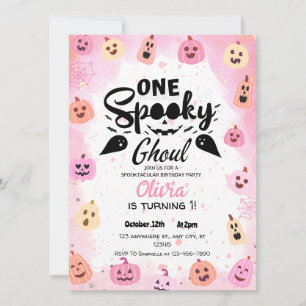 Une Invitation Éffrayante Ghoul Halloween Party