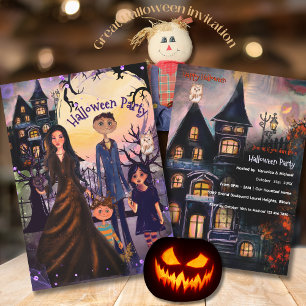 Une Invitation Ghoulièrement Bonne Haunted House P