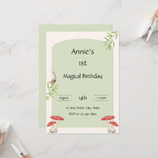 Une invitation magique d'anniversaire