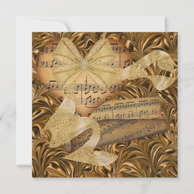 Une invitation royale élégante à l'événement (Devant)