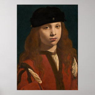 Une jeunesse - Giovanni Boltraffio Affiche d'art f