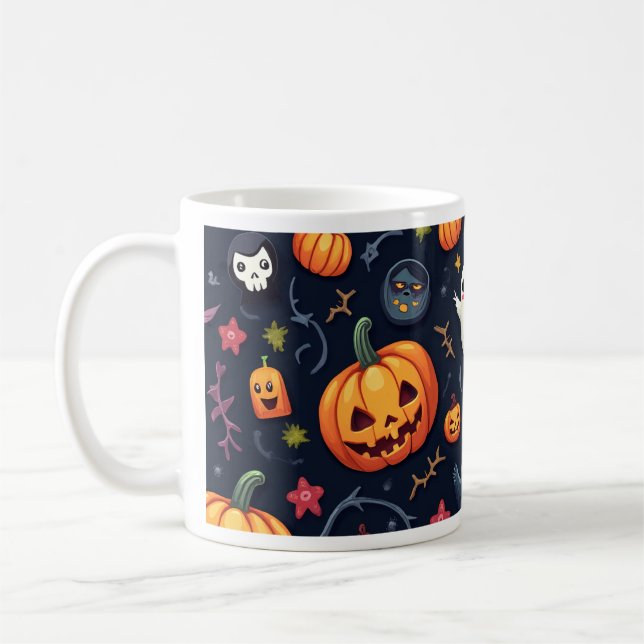 Une jolie tasse d'Halloween (Gauche)
