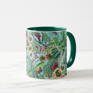 Une jolie tasse Feuille tropicale Philip Jacobs Fa