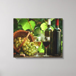 Une journée de dégustation de vin Toile enveloppée