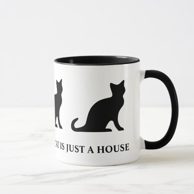 Une maison sans chat est juste une tasse de café m (Droite)