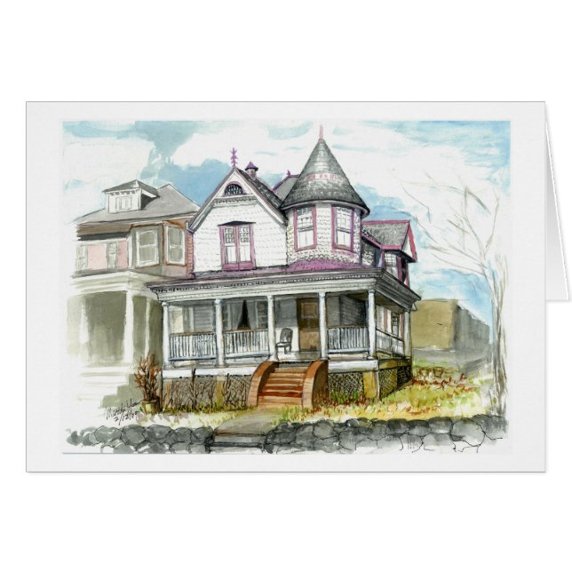 Une maison victorienne (Devant horizontal)