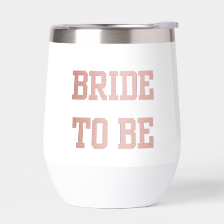 Une mariée d'or rose