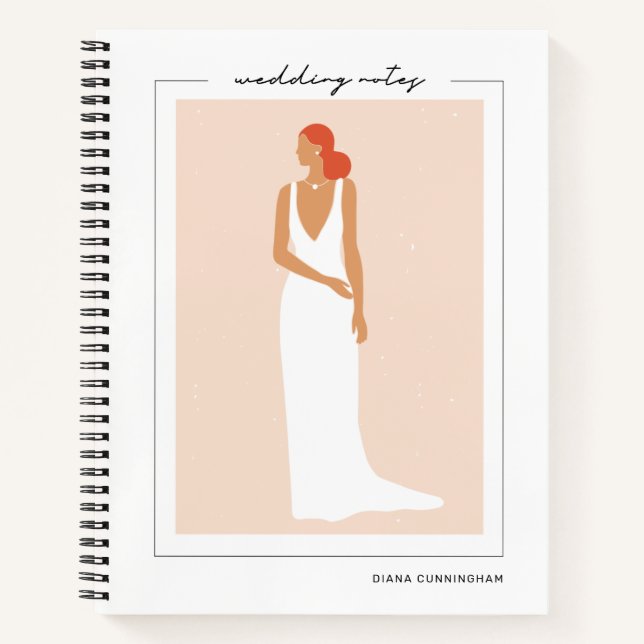 Une Mariée Moderne Pour Être Carnet Mariage (Devant)